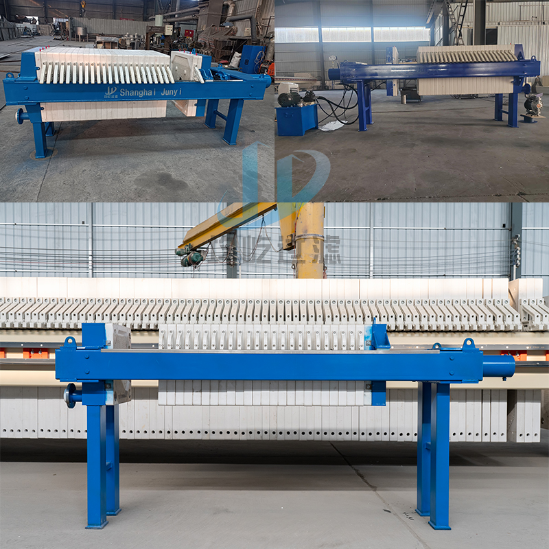 Small Chamber Filter Press  12m2 Filtration Area for Food Industry