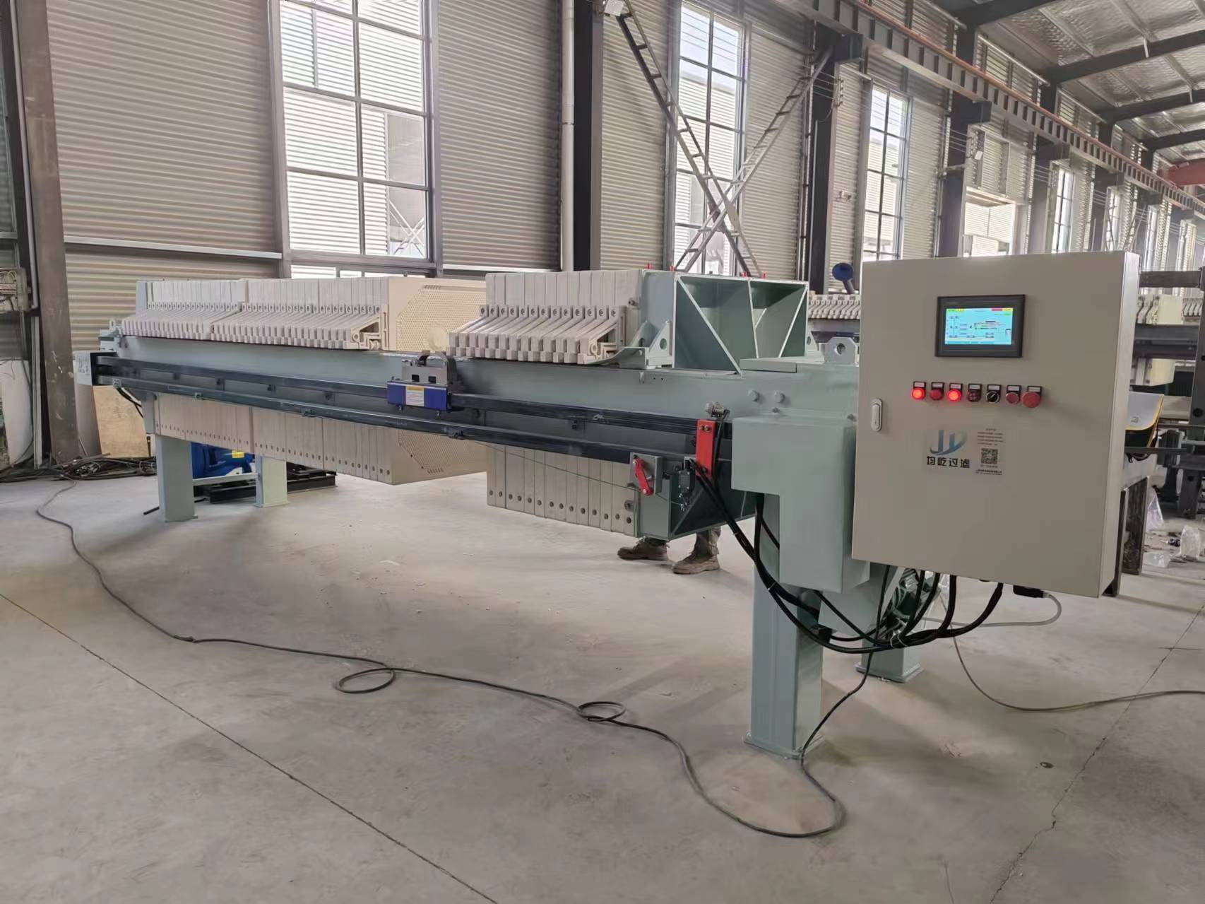 Fully Automatic Filter Press 100m2 Filtration Area With CE Certified for Gold Processing