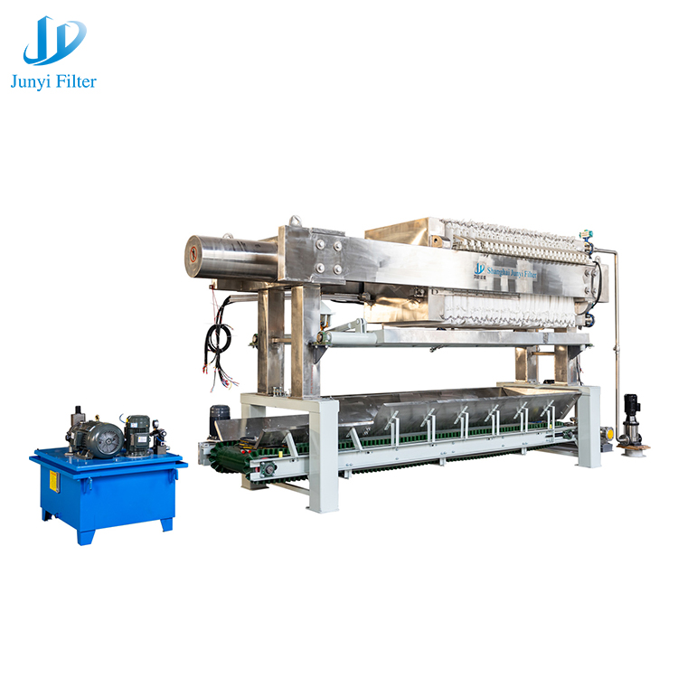 Wholesale Price Automatic Pull Plate Filter Pressfor Wastewater Treatment